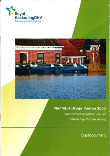 PlanMER Droge Voeten 2050 - Provincie Drenthe