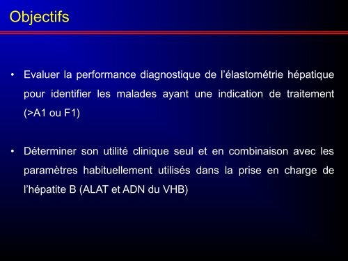 Le Fibroscan couplÃ© aux ALAT aide Ã  identifier les malades ... - Afef