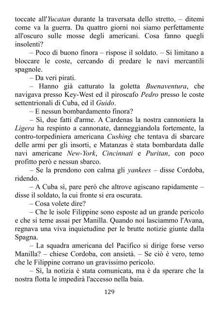 "La Capitana del Yucatan" di Emilio Salgari