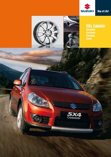 SX4 CROSSOVER Zubehörprospekt 2008 *