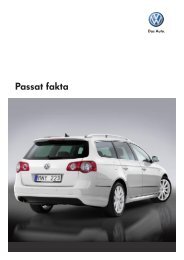 Passat fakta - V.W.P.C