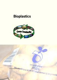 Bioplastics (2006) - Welkom bij Groene Grondstoffen