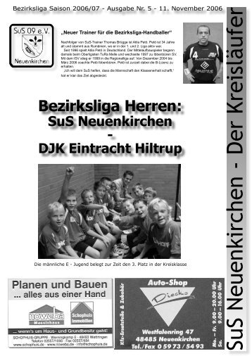 Bezirksliga Herren - SuS 09 Neuenkirchen e.V.
