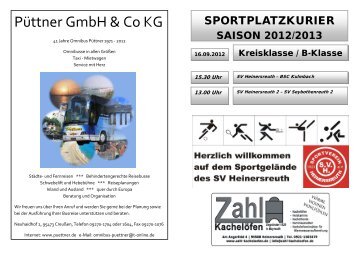 Sportplatzkurier Ausgabe 5.pdf - SV Heinersreuth
