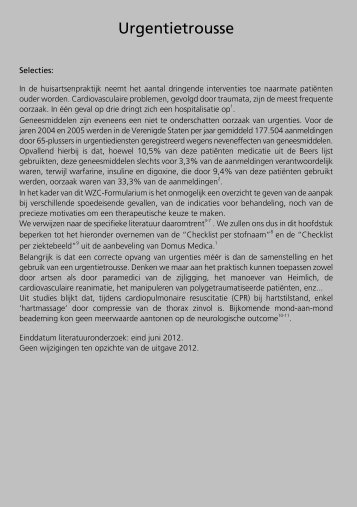 Urgentietrousse