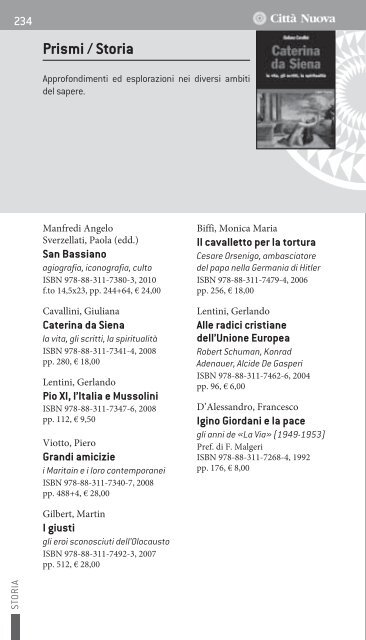 Catalogo generale - CittÃ  Nuova Editrice