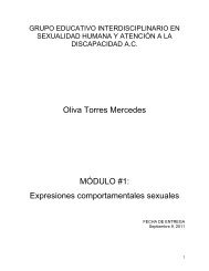 Expresiones comportamentales sexuales - Geishad