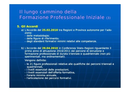 Formazione Professionale Iniziale - MIUR â USR Veneto