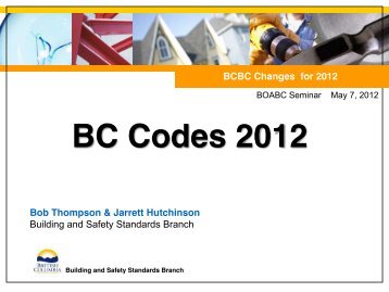 BC Codes 2012 [PDF - 1.1 MB]