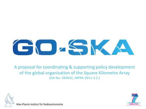 Presentation on the GO-SKA project by Viola Tegethoff - aerap
