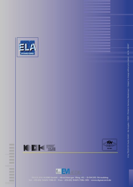 DL Serie - M-Akustik