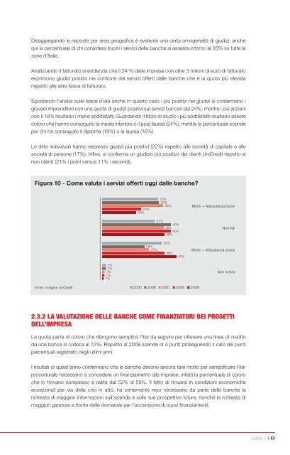 Rapporto Unicredit sulle piccole imprese le piccole imprese e il