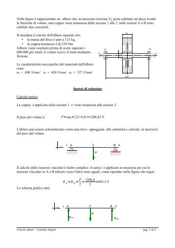 Calcolo Albero - Carmnap.it