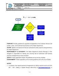 PURPOSE: Provide guidelines for payment arrangements in the ...