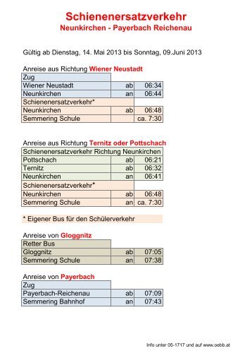 Schienenersatzverkehr