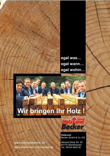 HOLZ 2012 - HolzLand Becker