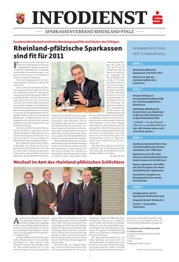 INFODIENST - Sparkassenverband Rheinland-Pfalz