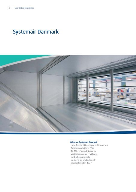 Ventilationsprodukter - Systemair