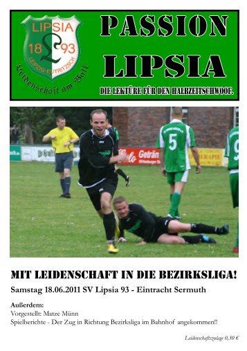 Heft 15: 18.06.2011 SV Lipsia 93 - SV Lipsia 93 Leipzig-Eutritzsch