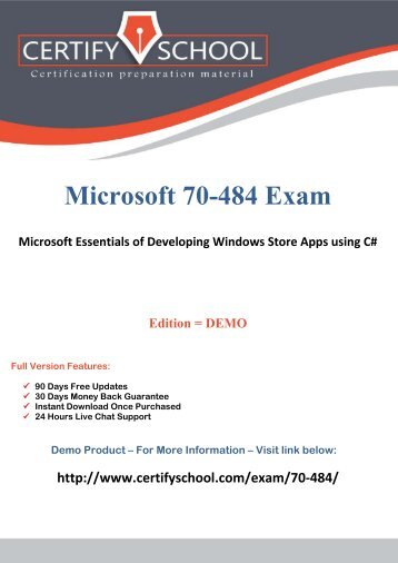 70-484 Exam