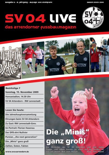 ausgabe 6 - 8. jahrgang - SV 04 Attendorn e.V.