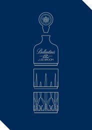 â€œ â€ Ballantine's 12 ans d'Ã¢ge a une histoire forte, j'aime cet ... - Pernod