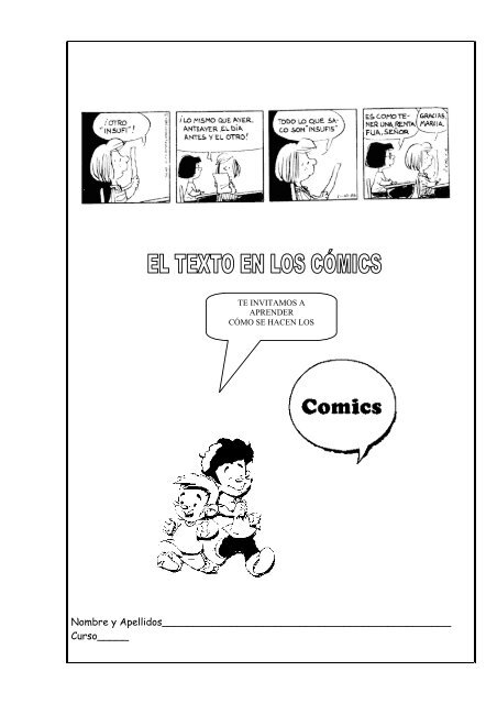 El texto en los comics - Actiludis