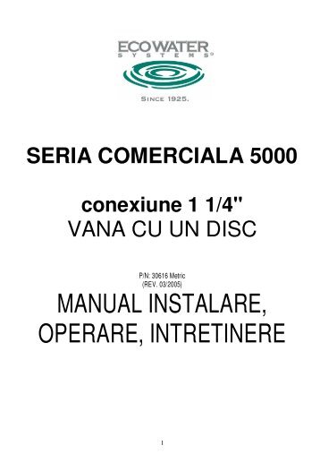 5000 series - manual instructiuni.pdf - ProInstal Pipe