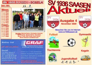November 2009 - SV 1936 Saasen