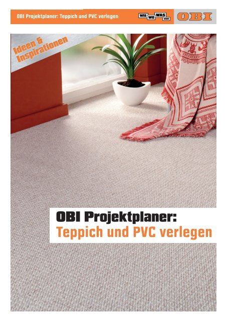OBI Projektplaner: Teppich und PVC verlegen