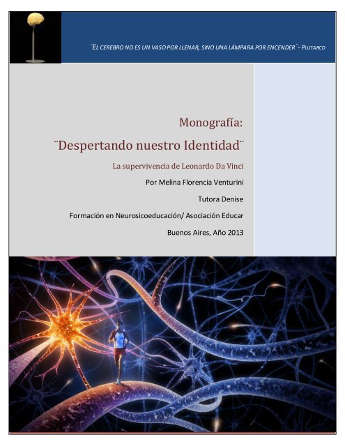 Monografía Melina Venturini - Asociación Educar