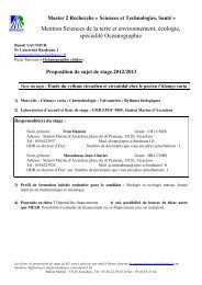 Rythmes Alimentaires Et Circadiens Chez Le Germon Thunnus - 