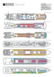 CABIN PLANS - Fred Olsen Cruise Lines