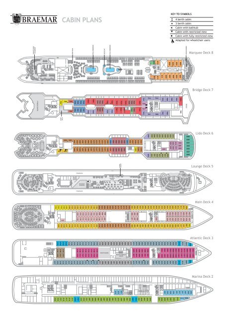 Braemar Deck Plans (PDF) - Fred Olsen Cruises