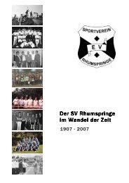 SVR-Chronik -PDF- Download - Sportverein Rhumspringe e.V. von ...