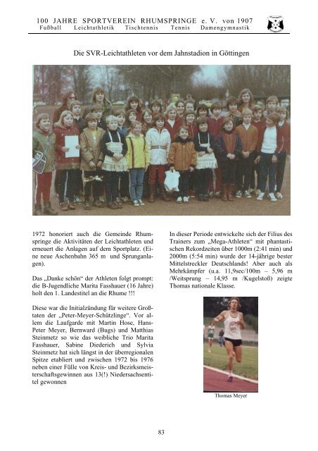 SVR-Chronik -PDF- Download - Sportverein Rhumspringe e.V. von ...