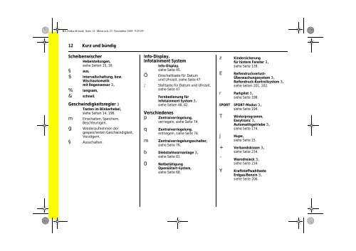 Betriebsanleitung Opel Zafira