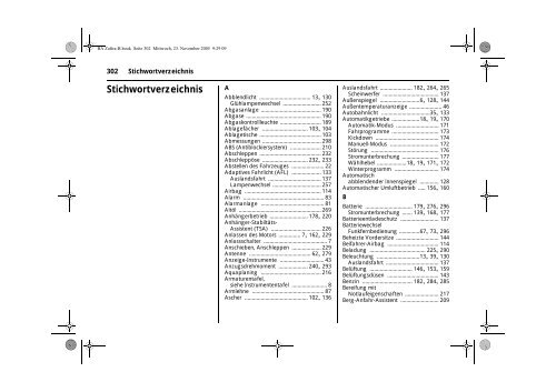 Betriebsanleitung Opel Zafira