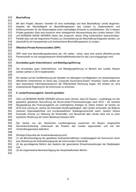 Koalitionsvertrag - BÃ¼ndnis 90/Die GrÃ¼nen Hessen