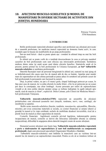 boli profesionale cauzate de suprasolicitarea diferitelor aparate