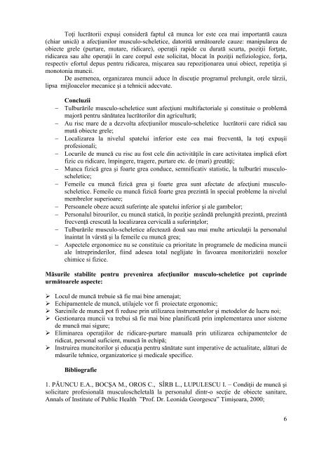 boli profesionale cauzate de suprasolicitarea diferitelor aparate