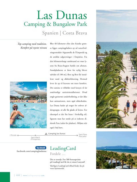 LEADING CAMPINGS EUROPE DANISH