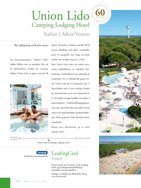 LEADING CAMPINGS EUROPE DANISH