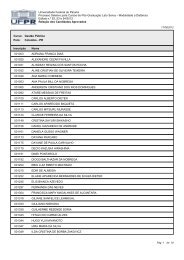 Para visualizar a lista dos aprovados clique aqui. - CIPEAD