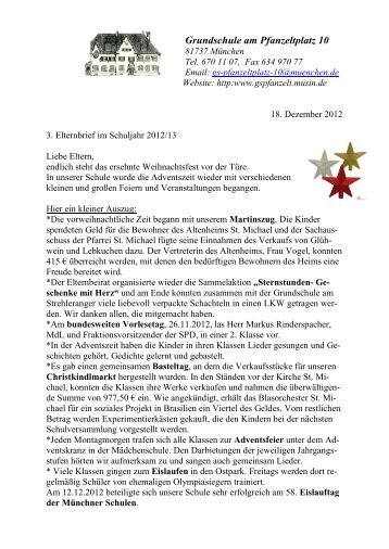 3. Elternbrief Weihnachten 2012 - Gspfanzelt.musin.de