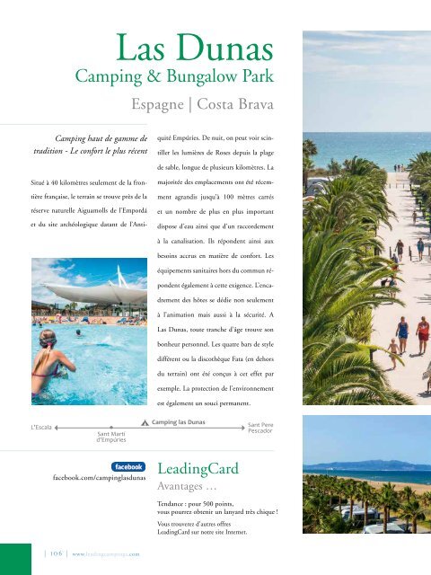 LEADING CAMPINGS EUROPE FRENCH