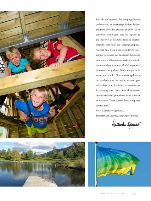 LEADING CAMPINGS EUROPE FRENCH