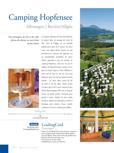 LEADING CAMPINGS EUROPE FRENCH