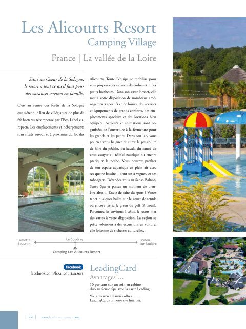 LEADING CAMPINGS EUROPE FRENCH