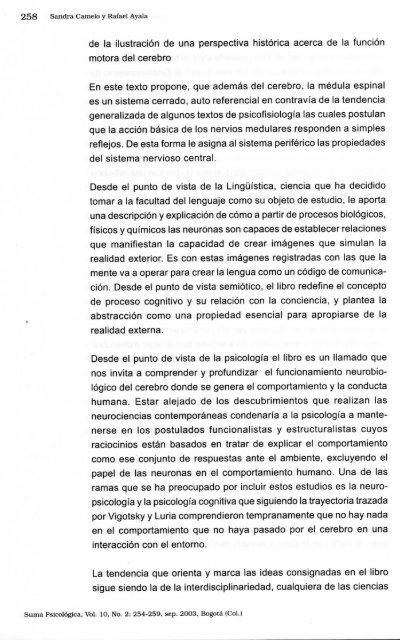 El Cerebro y el Mito del Yo - contextosacademicos.org